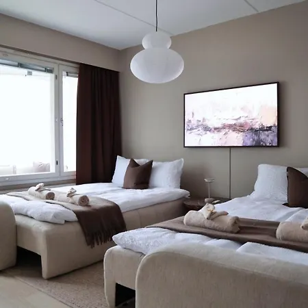 Apartment Arctic Design Center - Sauna & River *